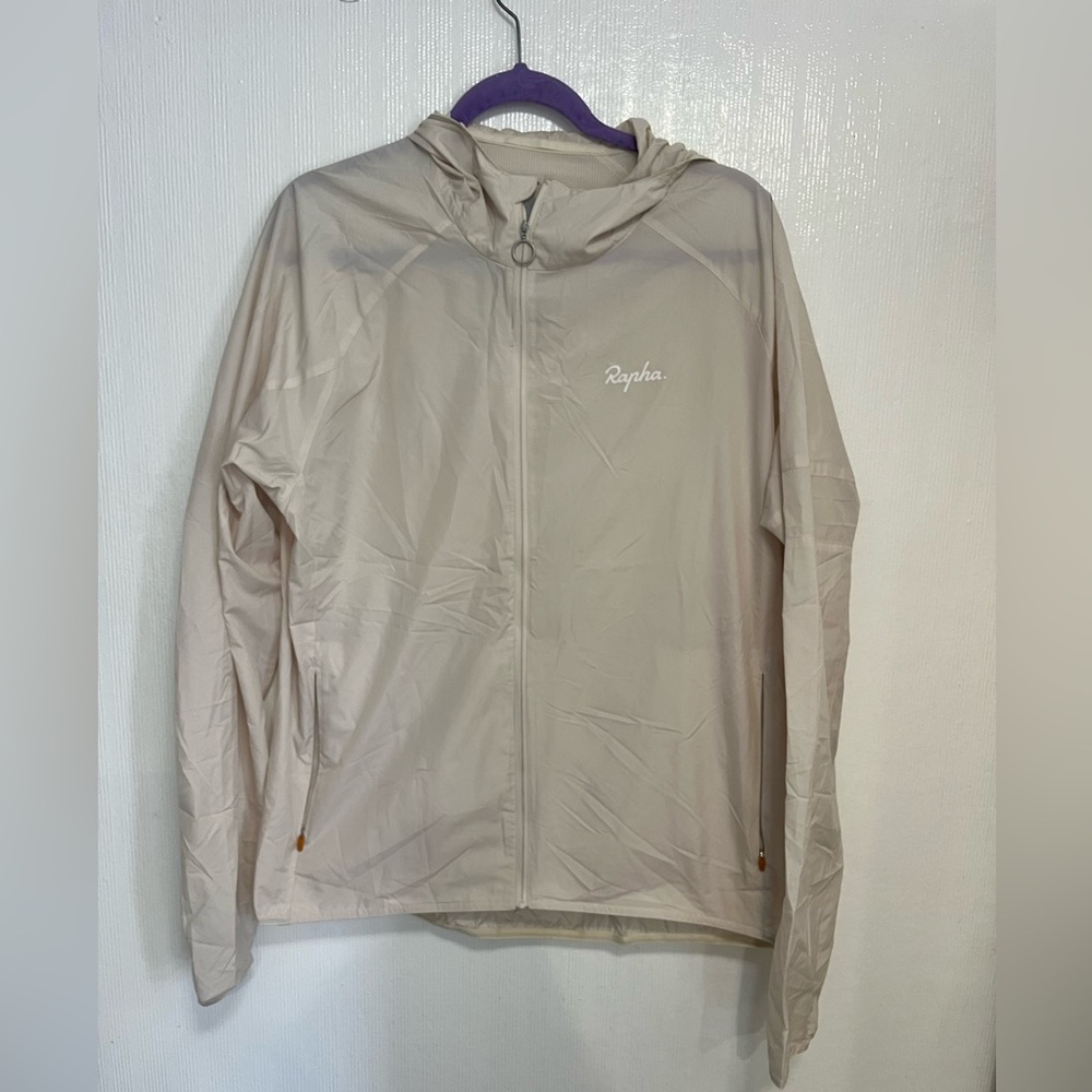 Rapha Light Tan Hooded Jacket